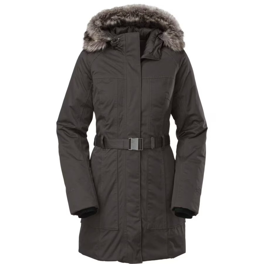 The North Face Brooklyn Down Winter Parka Belted Jacket
